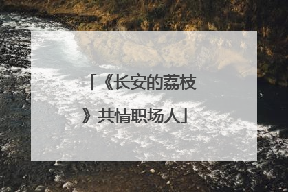 《长安的荔枝》共情职场人