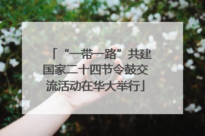 “一带一路”共建国家二十四节令鼓交流活动在华大举行