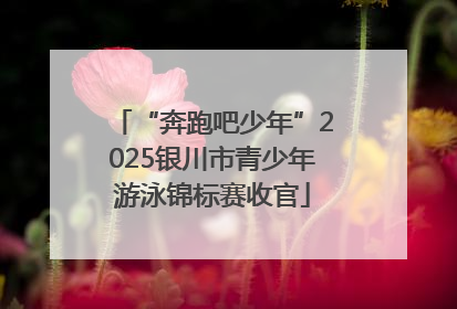 “奔跑吧少年”2025银川市青少年游泳锦标赛收官