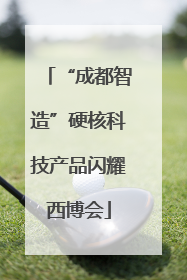 “成都智造”硬核科技产品闪耀西博会
