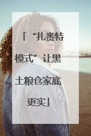 “扎赉特模式”让黑土粮仓家底更实