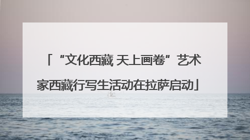 “文化西藏 天上画卷”艺术家西藏行写生活动在拉萨启动