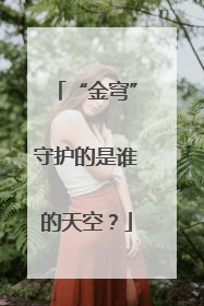 “金穹”守护的是谁的天空？