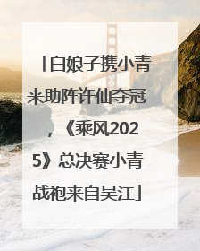白娘子携小青来助阵许仙夺冠，《乘风2025》总决赛小青战袍来自吴江