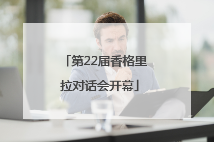 第22届香格里拉对话会开幕