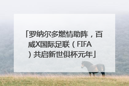 罗纳尔多燃情助阵，百威X国际足联（FIFA）共启新世俱杯元年