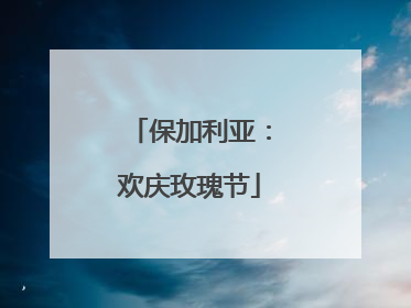保加利亚：欢庆玫瑰节