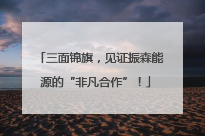 三面锦旗，见证振森能源的“非凡合作”！