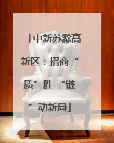 中新苏滁高新区：招商“质”胜 “链”动新局