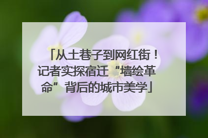 从土巷子到网红街！记者实探宿迁“墙绘革命”背后的城市美学