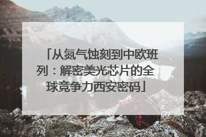 从氮气蚀刻到中欧班列：解密美光芯片的全球竞争力西安密码