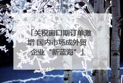 关税窗口期订单激增 国内市场成外贸企业“新蓝海”