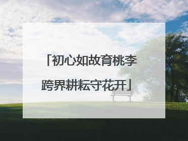 初心如故育桃李 跨界耕耘守花开