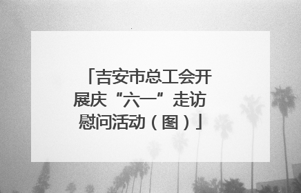 吉安市总工会开展庆“六一”走访慰问活动（图）
