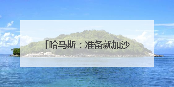 哈马斯：准备就加沙停火展开新一轮谈判