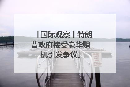 国际观察丨特朗普政府接受豪华赠机引发争议