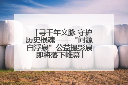 寻千年文脉 守护历史根魂——“问源白浮泉”公益摄影展即将落下帷幕