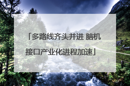 多路线齐头并进 脑机接口产业化进程加速
