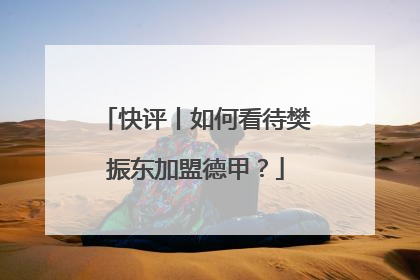 快评丨如何看待樊振东加盟德甲？