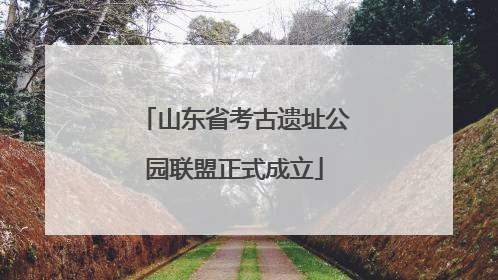 山东省考古遗址公园联盟正式成立