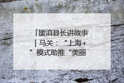 援滇县长讲故事｜马关：“上海+”模式助推“美丽产业”幸福绽放