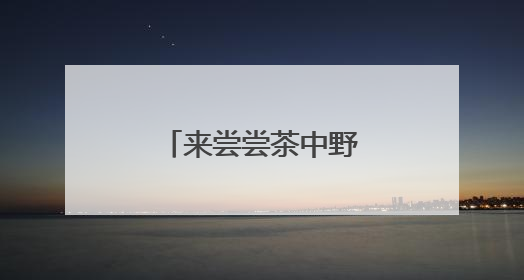来尝尝茶中野味吧！庆元荒野茶推介会举行