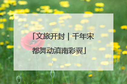 文旅开封｜千年宋都舞动滇南彩翼