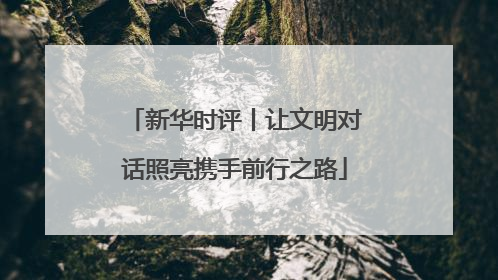 新华时评丨让文明对话照亮携手前行之路