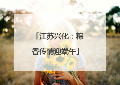 江苏兴化：粽香传情迎端午