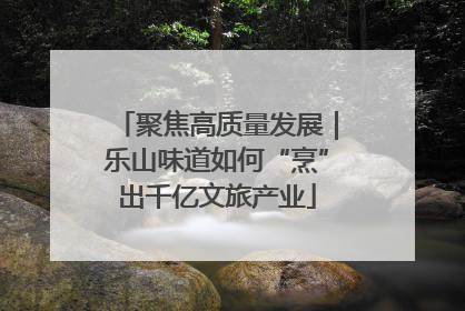 聚焦高质量发展｜乐山味道如何“烹”出千亿文旅产业