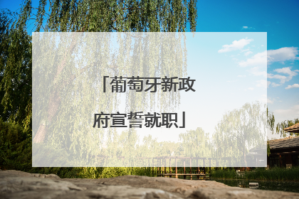 葡萄牙新政府宣誓就职