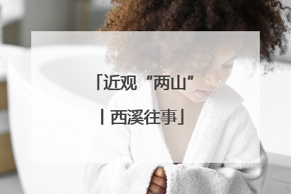 近观“两山”丨西溪往事