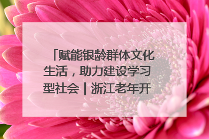 赋能银龄群体文化生活，助力建设学习型社会｜浙江老年开放大学艺术团成立