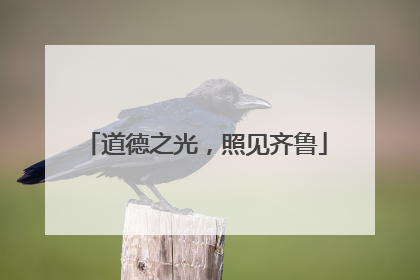 道德之光，照见齐鲁