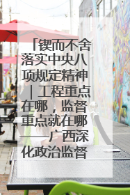 锲而不舍落实中央八项规定精神｜工程重点在哪，监督重点就在哪——广西深化政治监督护航平陆运河建设