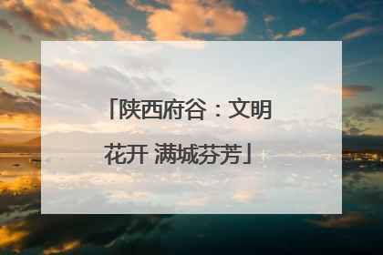 陕西府谷：文明花开 满城芬芳