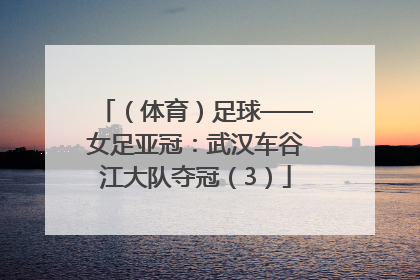 （体育）足球——女足亚冠：武汉车谷江大队夺冠（3）