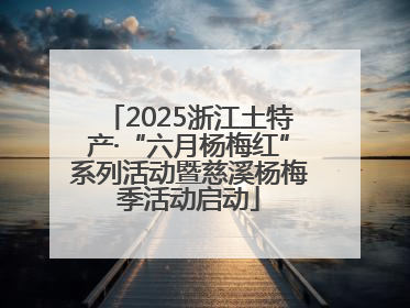 2025浙江土特产·“六月杨梅红”系列活动暨慈溪杨梅季活动启动